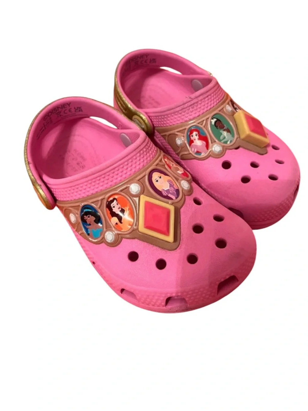 Toddler Classic Disney Princess Light up Crocs 9T